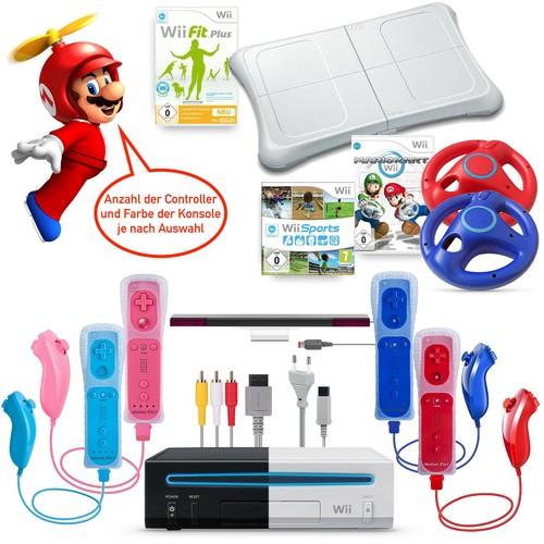 Nintendo wii konsole remote - nintendo, +