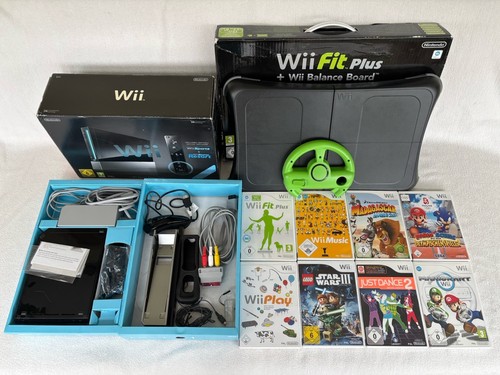 Nintendo wii schwarz - wii,