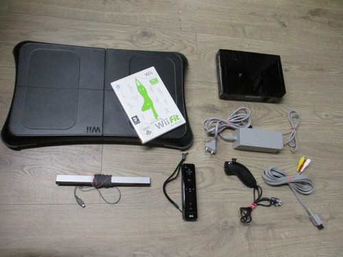 Nintendo wii konsole schwarz - konsole, +